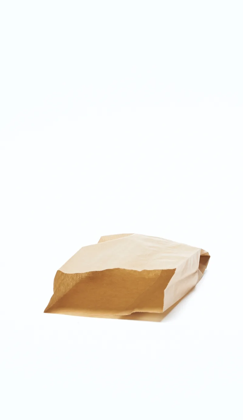 Papírzacskó éltalpas barna 1kg
