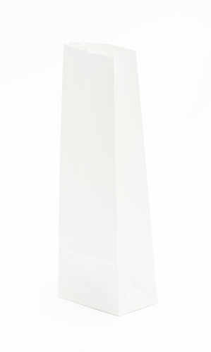 Papírzacskó 2kg Fehér,Redős Talpas Tasak, Papírtasak 2kg,Talpas Tasak