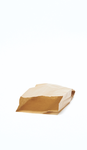Éltalpas papírzacskó barna 1kg